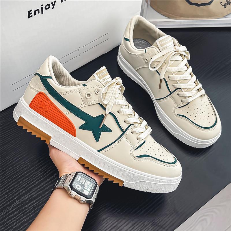 Casual shoes men's four-season board shoes men's shoes new couple shoes one man and one woman versatile sports shoes