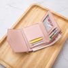 Fashion Wallet Women's Short Fringe Pendant Women's Wallet Solid Color Small Wallet Mini Change Bag