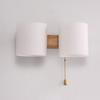 Creative Nordic Led Wall Lamp Simple Living Room Corridor Lighting Fixtures Bedroom Japanese Style LED Wood Bedside Wall Light
