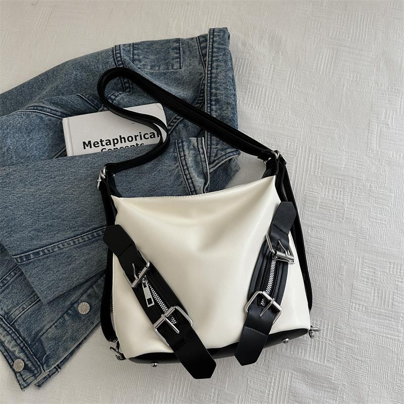 Kleine Tasche für Damen im Sommer Neue Mode Trendig und modisch Handheld Crossbody Bag Lässige Bucket Bag