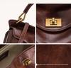 JWPEI Lucia Genuine Leather Women's Buckle Crossbody & Shoulder Pillow Bag 2025