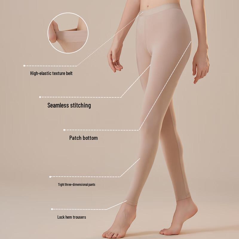Lady Urban Women's Seamless Modal Thermal Leggings