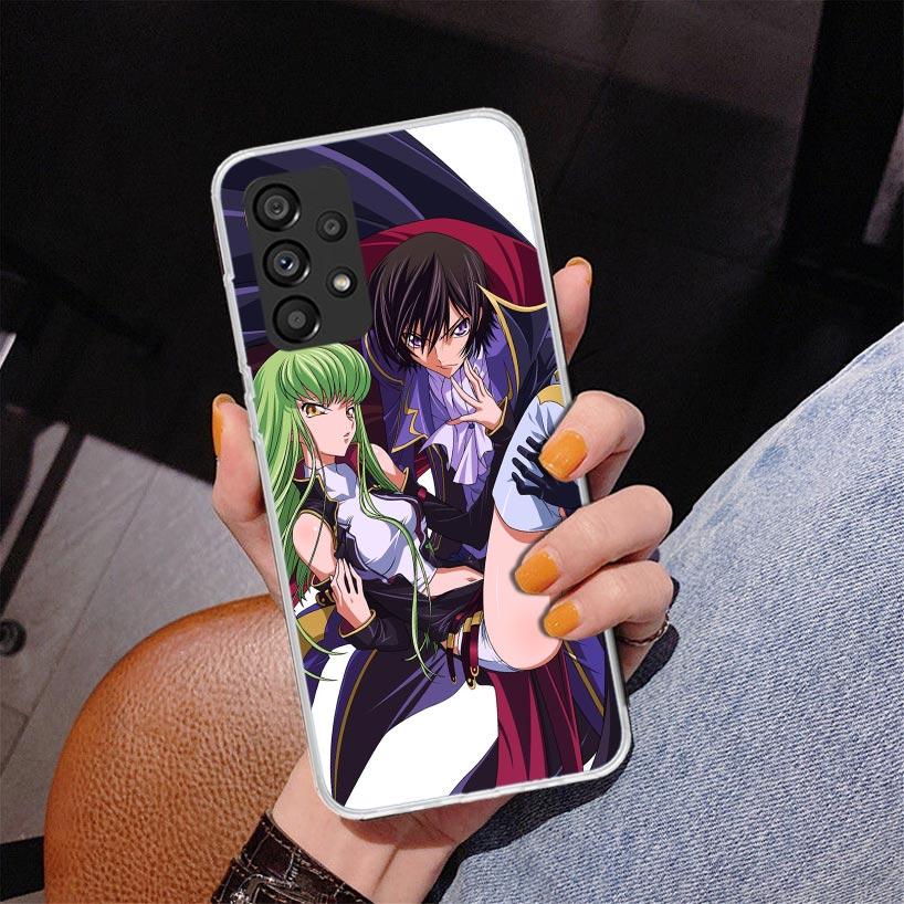 Code Geass Anime Phone Case For Samsung Galaxy A52 A32 A22 A12 A51 A31 A50S A30S A20S A10S Note 20 Ultra 10 Plus S10 A72 A71 Gal