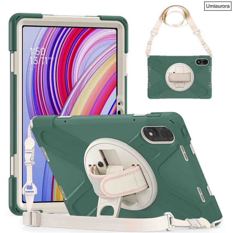 For Xiaomi Redmi Pad2 SE 8.7 Pro 12.1 Pad 7 6 5 11 Pad 6S 7S Pro 12.5 Inch Heavy Duty Rugged Tablet Case Stand Shockproof Funda Xiaomi POCO Pad 12.1