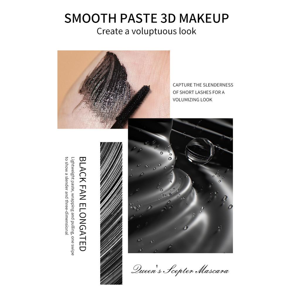 VIBELY Queen's Scepter Mascara Водостойкая тушь для ресниц с длинными и пышными бриллиантами
