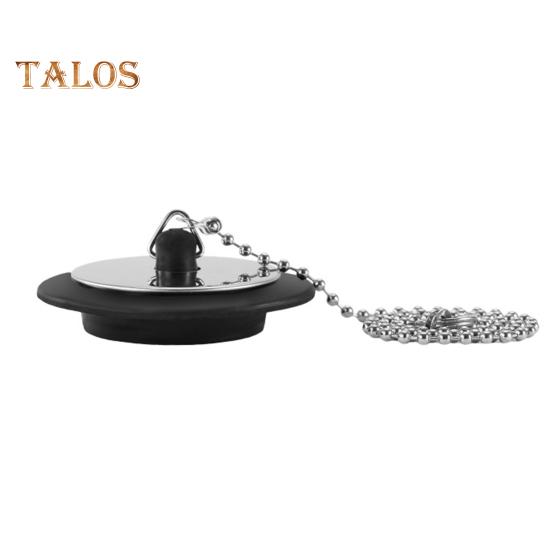 

Резиновый фиксатор для слива раковины с цепным креплением, крючок, инструмент для предотвращения засора раковины, необходимый домовладельцу аксессуар для раковины C