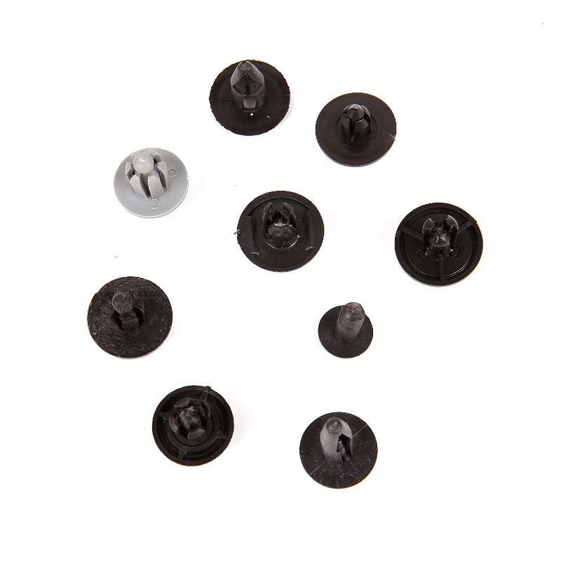 100 Stück gemischte Schnallen, Auto-Befestigungsclip, Türverkleidung, Kotflügel, Stoßfängerschnalle, Kühlerschutz, Motorabdeckung, Spritzschutz, Halteklammer