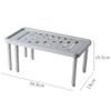 Kitchen Cabinet Storage Shelf Home Retractable Stackable Spice Rack Fit for Kitchen Organizer Bathroom Plastic Cabinet Holders