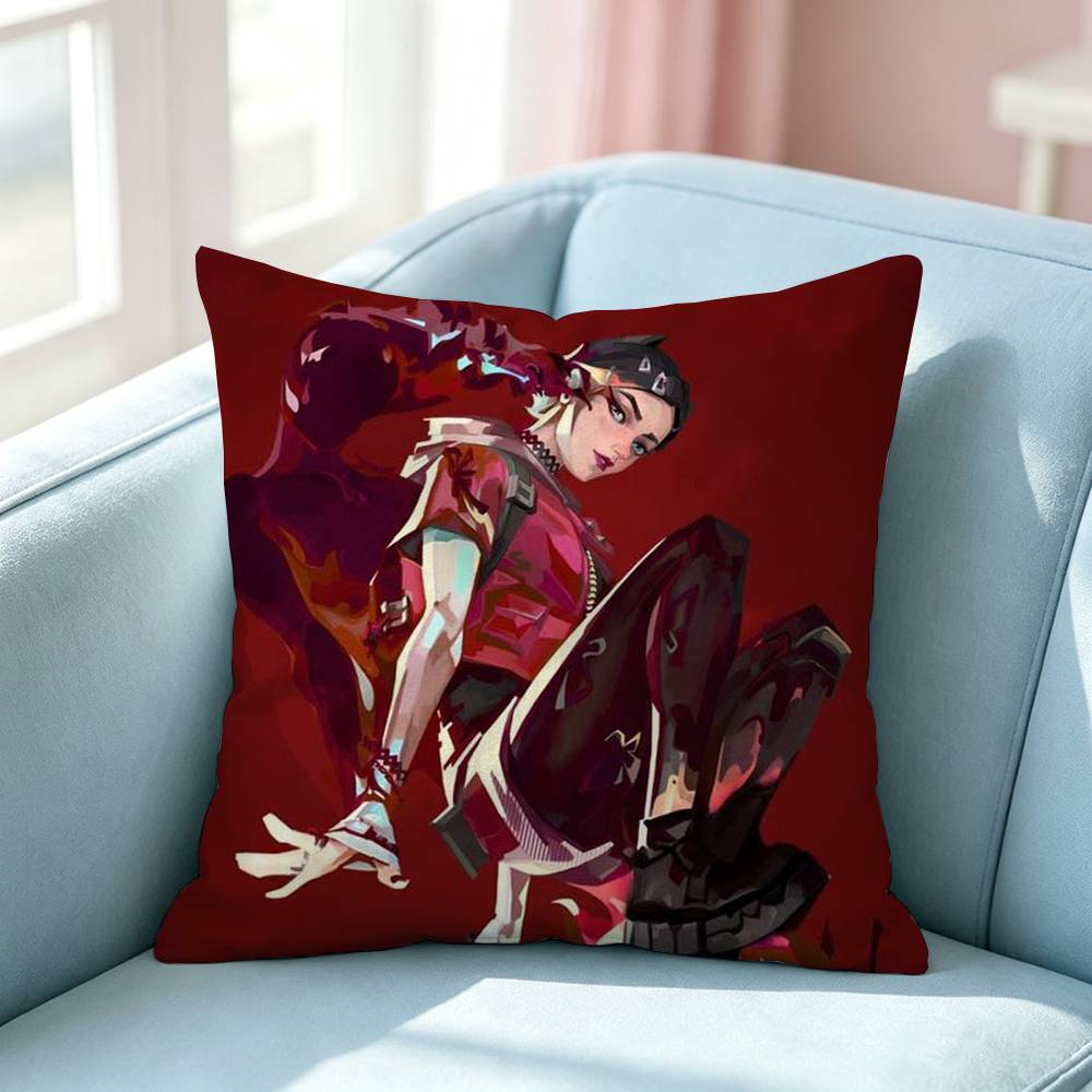 Hot Shooting Character Clove Clove Pillow Case Square DoubleSided Sofa Cushion Cover Bedroom Bedside Pillow