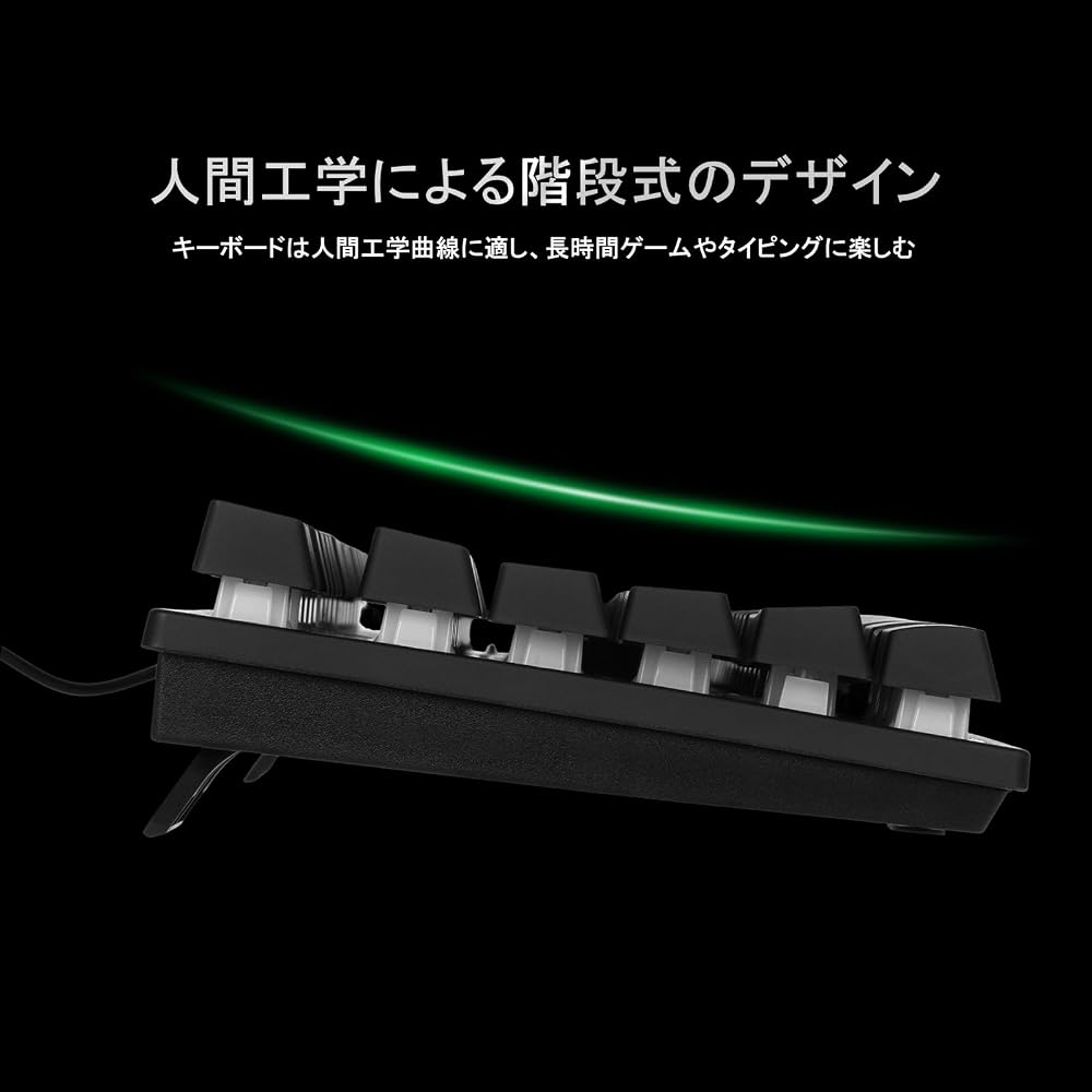 Conjunto de Teclado e Mouse Gamer CHONCHOW Layout Japonês Compatível com PS5 PS4 Switch com “Sem Conversão”...