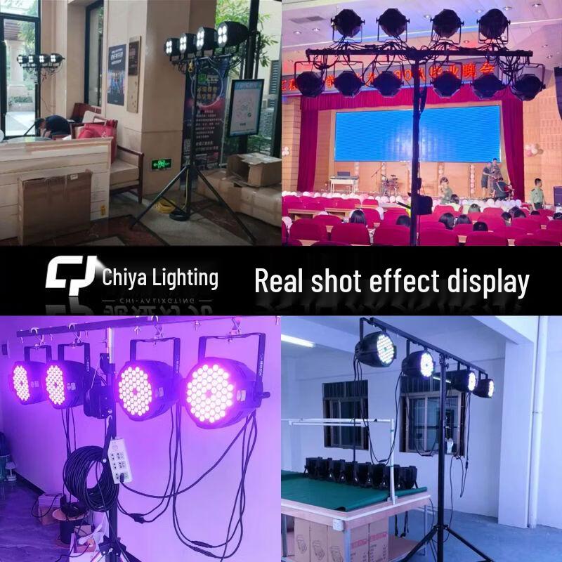 LED Par Light Hand Crank Tripod Stand