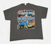 Big Rig Trucks T-Shirt Gray Short Sleeve Vtg Crewneck Classic Ink Size 2XL