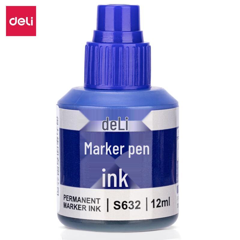 Deli S632 Refillable Marker Pen Ink