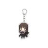 Portachiavi 55MM Anime GIRLS und PANZER The Movie Nishizumi Miho/Akiyama Yukari Portachiavi Modello Piatto Acrilico Regali di Natale