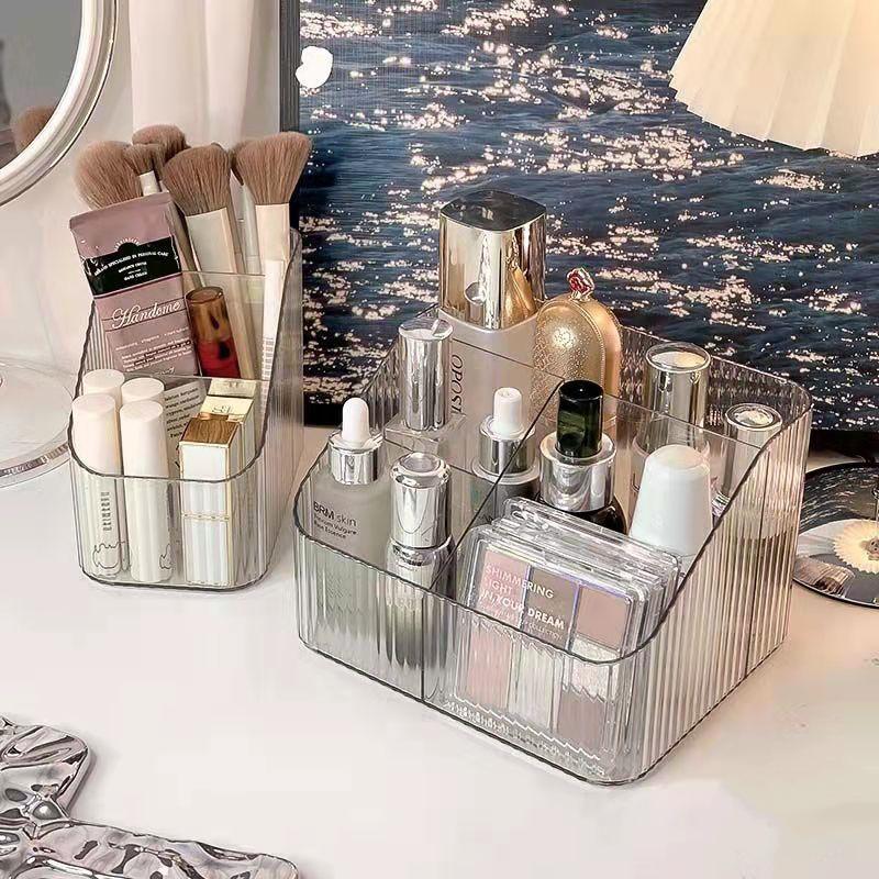 Luxury Transparent Acrylic Makeup Organizer for Dressing Table