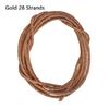 1Pcs 1 Meter Speaker Lead Wire 8/12/16/24/28/32 Strands Repair Braided Copper Wire Copper Speaker Cable for 4-18 Inch Speakers