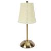 Vintage Rattan Table Lamp LED Dimmable 3 Color Temperatures Rechargeable Cordless Bedside Lamp for Bedroom Living Room