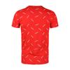 adidas Neo Letter Casual Fashion Comfortable Breathable Short Sleeve T-Shirt Men Tops Active-Red DW7865