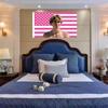 WENWELL Interesting Jeremiah N Flag Tapestry, Pink Fisher Wall Art Poster Fans Gift Merch, 3x5 Feet, Polyester with Brass Grommets