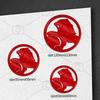 Car Metal Body Lion HSV Logo Decals Grille Badge Trunk Emblems Sticker For Holden Maloo R8 Commodore Cruze Astra Accessories