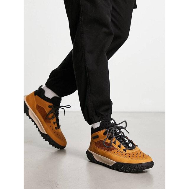 

Пшеничные кожаные ботинки Timberland euro hiker super ox
