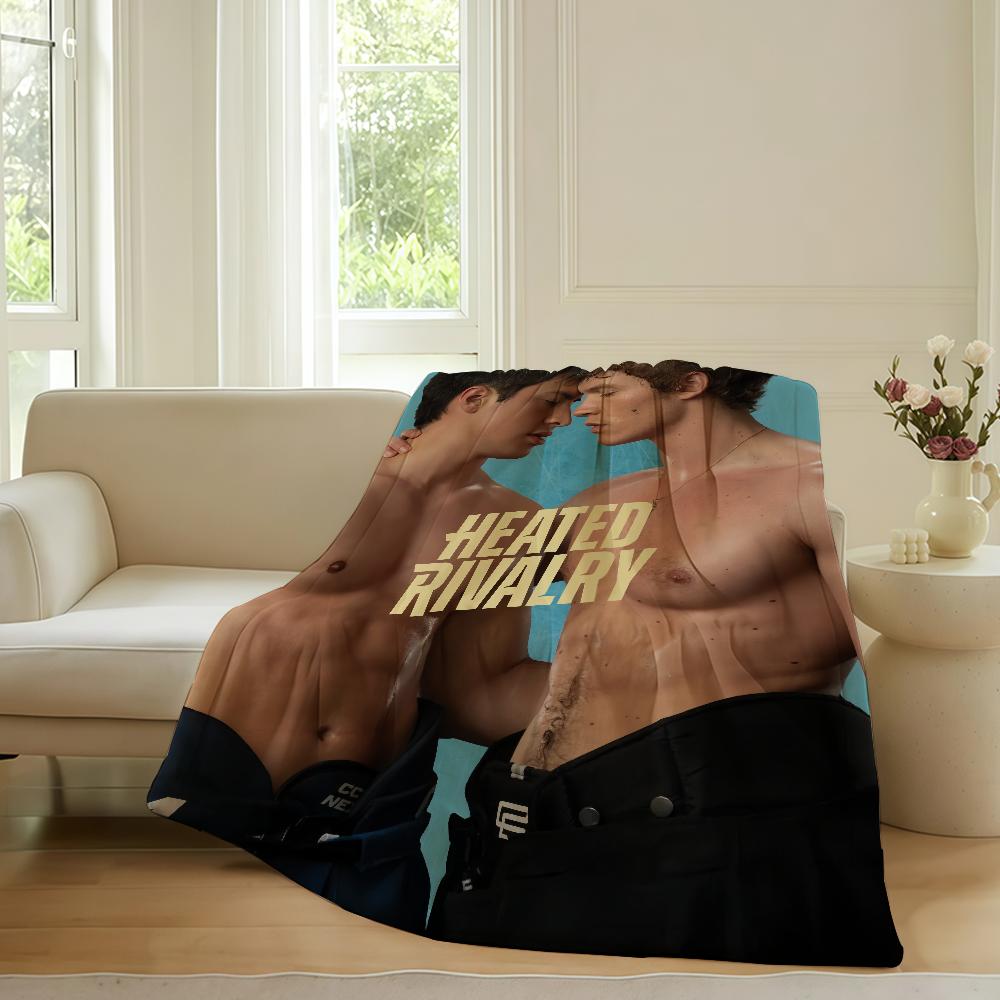 Popular TV Series H-Heated Rivalry Blanket Warm Soft Suitable For Bedroom Sofa Bed Living Room Office Travel Camping Gifts