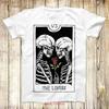 Celestial Skeleton The Lovers Tarot CaT T Shirt Meme Top 3745 Vintage Washed Unisex Breathable Streetwear Fashion Graphic