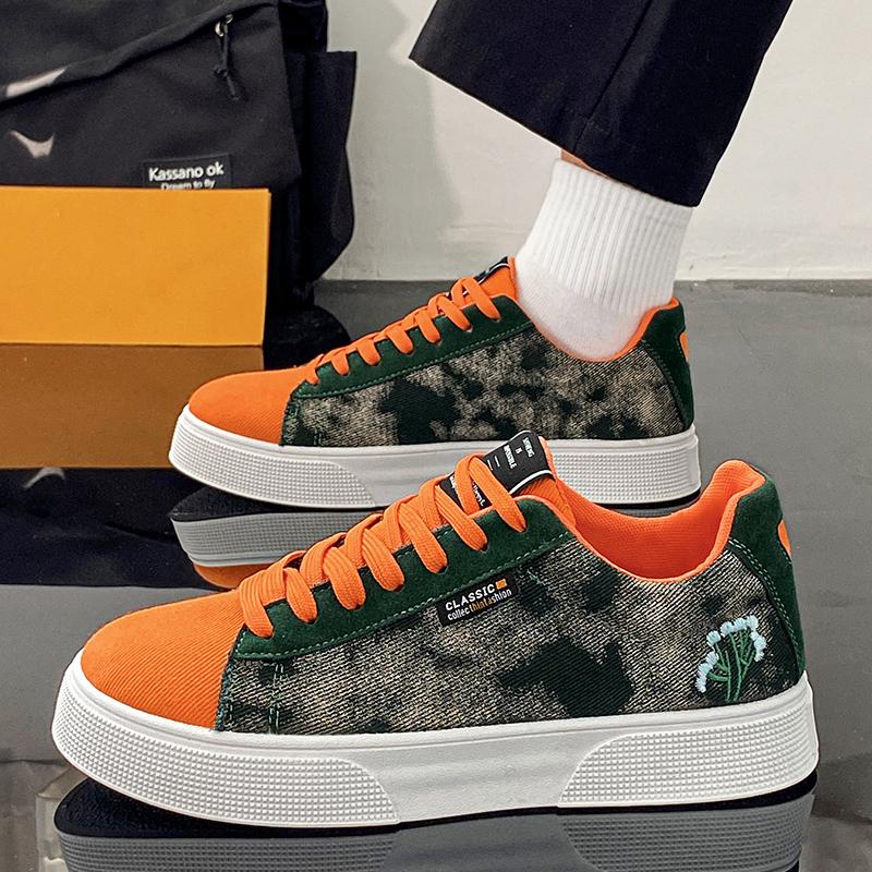 39-44 Fashion Outdoor Canvas Board Shoes for Men's Sneakers Casual Platform Luxus Designer Tênis Masculino Student Shoes for Boy