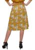 Moomaya Printed Skirt For Women Poly Spandex Casual Wear Summer Girls Skirt