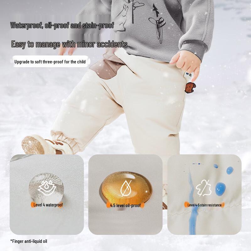 Kids' 3-Proof Warm Down Pants