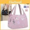 Canvas Tote Bag For Women Waterproof Lunch Bag Mobile Phone Organizer Daily Use