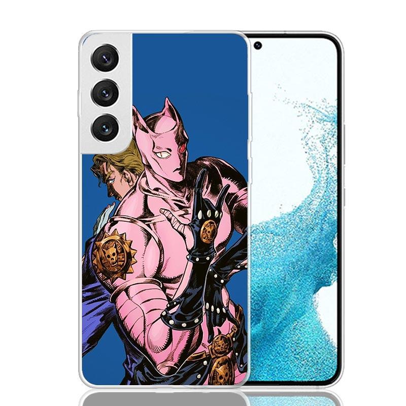 JoJo Adventure Killer Queen Phone Case For Samsung Galaxy S26 S25 Edge S24 S23 FE S22 Ultra S21 Plus S20 + Fundas Cover Coque Ga