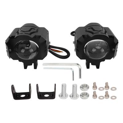 12 bis 85V 60W 2 STÜCK Motorrad LED Scheinwerfer 2 Farblinsen Fahrleuchten für Außenbeleuchtung