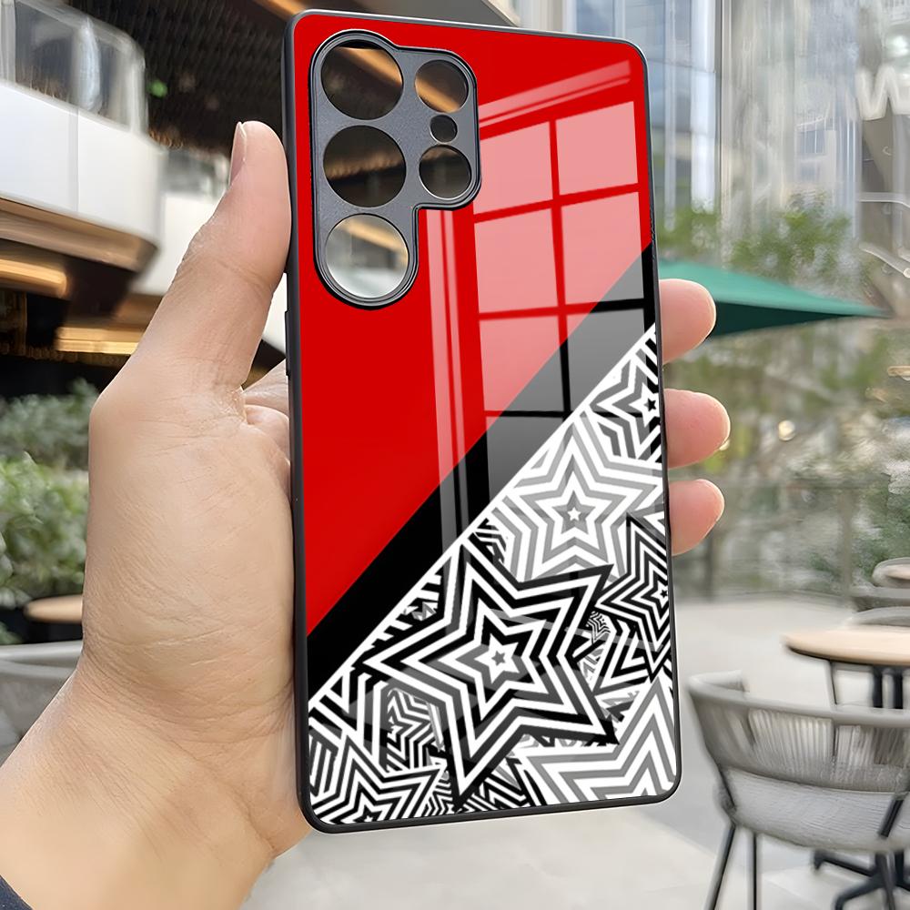 

Fashion INS Stars Phone Case For S25 Ultra Samsung S26 S24 Fe S22 S20 S23 21 Plus A54 A34 A53 A16 Glass Cover Samsung s25