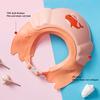 Cuffia da Doccia per Bambini Bordo Liscio Protezione per le Orecchie Portatile Bambino Neonato Antiriflusso Bagno Lavaggio Capelli Cappello Vita Quotidiana