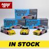 Minigt 1:64 Lbwk Silhouette Works Gtr 35Gt Rr Ver.1 Kenmeri Kuma S15 Alloy Car Model 698 742 743