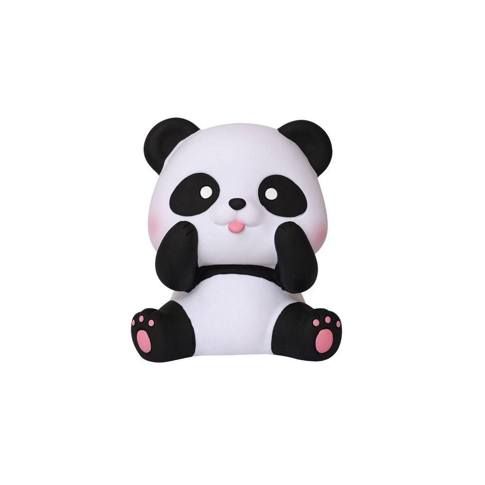 Unbreakable Sitting Panda Saving Box Cartoon Animals Ornaments Simple Panda Piggy Bank  Children's