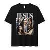 Hotsale Hozier Jesus 2025 Pattern Printed Tshirt Womens Hip Hop Retro Short Sleeve Tshirt Casual Oversized Tshirt Street Wear