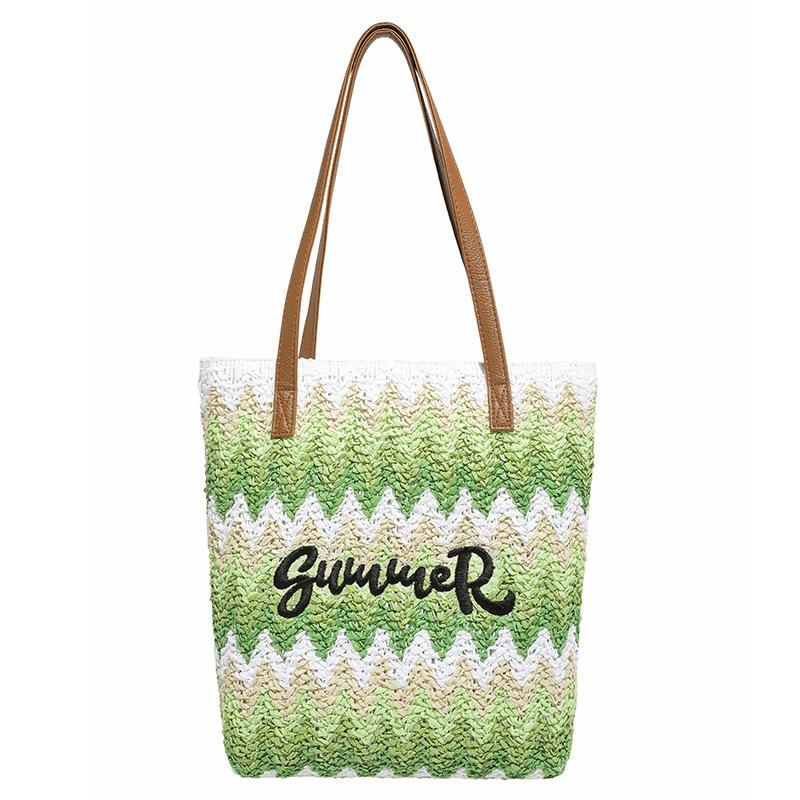Large Capacity Women's Bag -Korean Version of the Soft and Durable Casual Fashion Chic Chic Senior Sense of High Value Shoulder Handbag