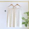 Summer New Women's Nightwear 100% Cotton Crepe Sling Dress Cute Girl Tank Top Dress