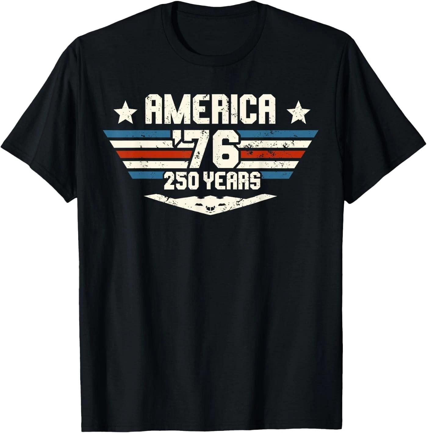 America 250 Years 250th Anniversary USA 1776 2026 4th July T-Shirt S