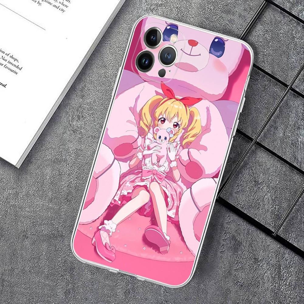 Anime A-aikatsu Phone Case For IPhone 16 15 14 11 12 13 Mini Pro XS Max Cover 6 7 8 Plus X Funda Shell