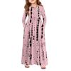 Girls' Maxi Dress - Long Sleeve Pocket Dress