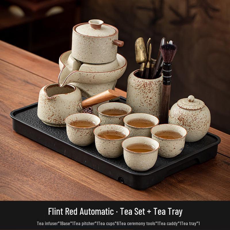 Ceramic Automatic Anti-Scald Tea Set