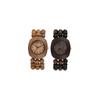 Wooden Watch for Women Analog Quartz Bracelet Waterproof Lightweight Bohemian Style Accessories