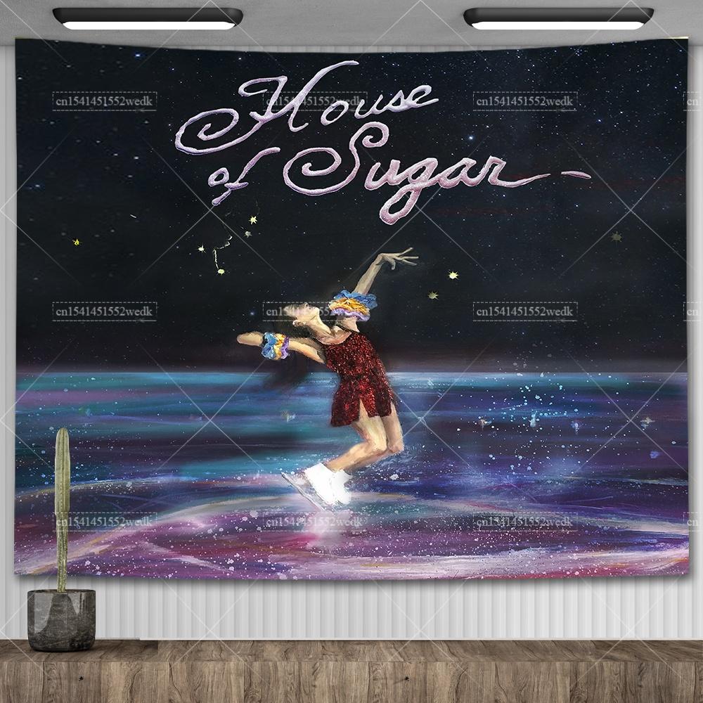 Alex G Trick Album Cover Tapestry Wall Art Posters Aesthetic Bedroom Decorative Print Tapestrys Macrame Farbic Tapestry For Room