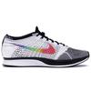 Nike Flyknit Racer Be True Unisex Sneakers White Black-Multi-Color 902366-100