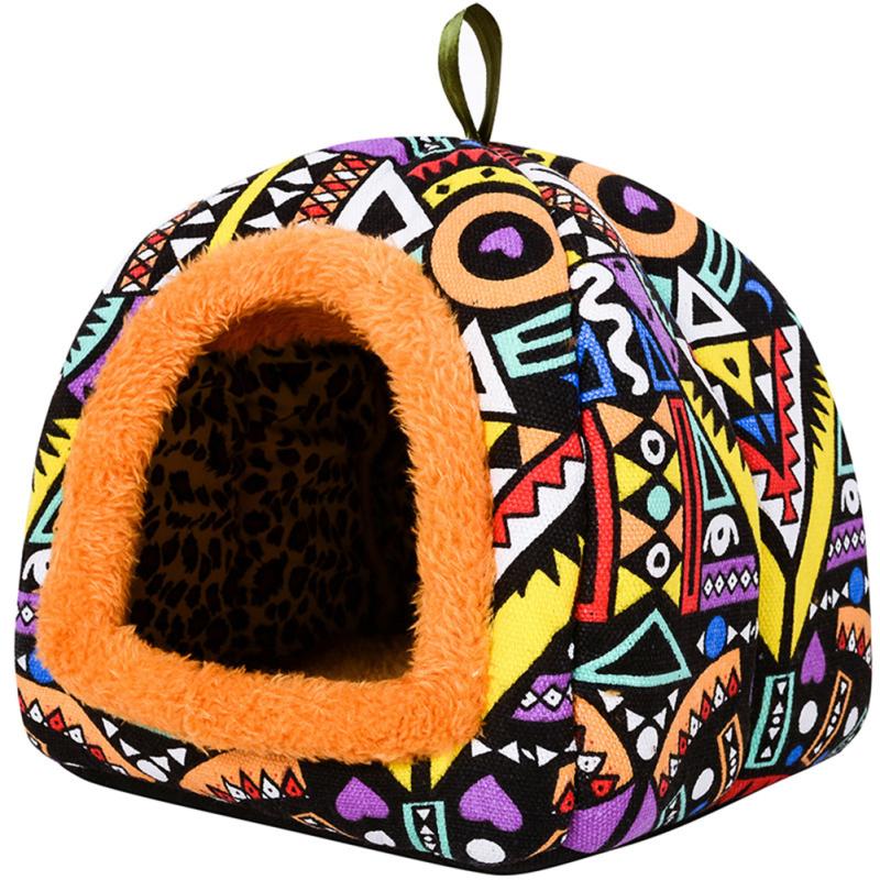 Kleines Haustiernest aus Stoff für Chinchilla, Hamster, Igel, Meerschweinchen