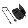 Kabelloses Headset-Ladecase für Poly Legend50/30 mit passgenauer Docking-Einlage, ABS-Aufbewahrungsschale, USB-Kabel für Reise-Routinen