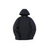 ANTA Jackets Men's Black Hooded Moderate Mock Two Piece 952245612-3
